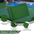 thumbnail image 2 of Banner KINGTOP - Bandera de golf (15 x 20 cm, 420D, nailon), color verde, 2 of 8