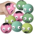 thumbnail image 1 of Juego de 12 juguetes Squeezy Stress Relief Toys ArtCreativity Zombie, 1 of 6
