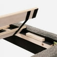 thumbnail image 6 of Dove Tufted Upholstered Platform Bed - Tungsten Gray - Queen, 6 of 7