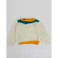 thumbnail image 2 of Woonie Handmade Full Sleeves Sweater-Cream, 2 of 4