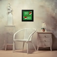 thumbnail image 4 of Allen, Kimberly 15x15 Black Modern Framed Museum Art Print Titled - HO HO HO Hats, 4 of 5