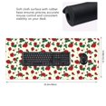 thumbnail image 3 of Disketp Rose Flowers Gaming Mouse Mat Long Extended Mouse Pad Desk Mat Non-Slip Rubber Mice Pads Stitched Edges(315.5 x 16 x 0.12 Inches), 3 of 8