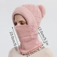 thumbnail image 3 of Odeerbi Winter Hats for Women 2025 Trendy Windproof Outdoors Warm Leisure Hat Pink, 3 of 6