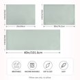 thumbnail image 4 of Dailycode Satin Pillow Case Queen Silk Pillow Cover for Hair and Skin Envelope Closure Pale Green 20"x30", 4 of 9
