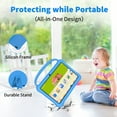 thumbnail image 4 of Baken 10in Android 13 Tablet 4GB RAM 64GB ROM 1280*800 IPS HD Touchscreen Tablet, Quad-Core Processor, Google Play Tablet with Case(Blue), 4 of 6