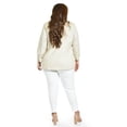 thumbnail image 3 of Blazer de lino Roman Fashion /Tallas Extras, 2329 (Beige) beige 42, 3 of 5