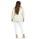 thumbnail image 3 of Blazer de lino Roman Fashion /Tallas Extras, 2329 (Beige) beige 42, 3 of 5
