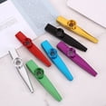 thumbnail image 2 of Kazoo de plástico, instrumento Orff, acompañamiento de percusión, kazoo, instrumento de juguete multicolor, 2 of 6