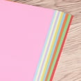 thumbnail image 1 of OULII 100Pcs Construction Paper Sheets in Assorted Colors for Paper Folding and Creative Handwork, 1 of 8