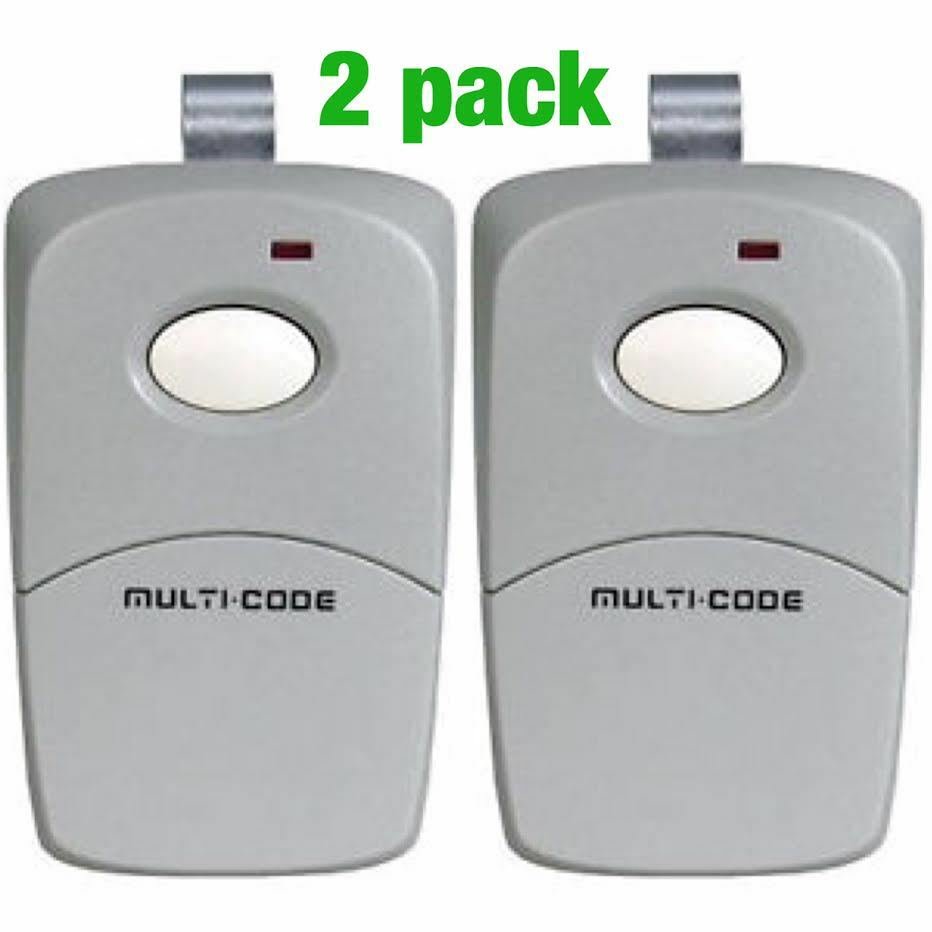 2 Pack 3089 Linear MultiCode Remote Transmitter Gate Garage Opener