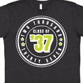 thumbnail image 4 of Inktastic Class of 2037 in White Circle with Stars T-Shirt, 4 of 5