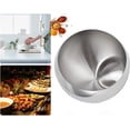 thumbnail image 5 of Dipping Bowls Stainless Steel Seasoning Bowl Hot Pot Restaurant Buffet Seasoning Bowl Spicy Sauce Pot for Appetizer Dessert Snack Sushi(L), 5 of 5