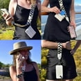 thumbnail image 3 of Clip and Go Strap for Phone with Wallet Crossbody, 2026 Phone Strap with Wallet, Phone Strap Crossbody with Zipper Pouch Wallet (Multicolor 2), 3 of 7