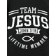 thumbnail image 3 of Team Jesus Print T Shirt, Tees For Men, Casual Short Sleeve T-shirt For Summer, 3 of 4