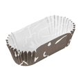 thumbnail image 5 of Panificio 1 oz Elliptical Chocolate Wisp Paper Regular Baking Cup - Ridged - 3 1/2" x 1 1/2" x 1" - 200 count box, 5 of 11