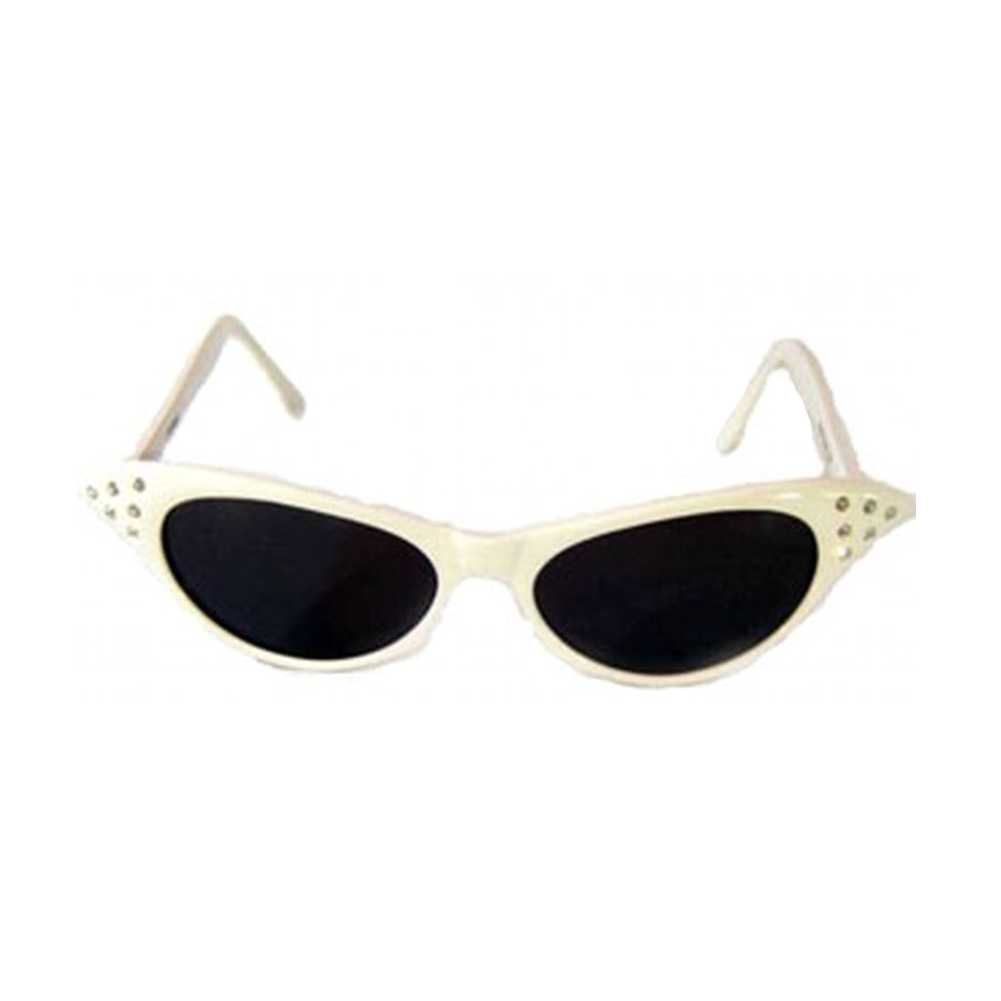White Cat Eye Sunglasses Wendy Peffercorn Sandlot 50s Movie 