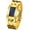 Binary -Gold, variant on Women's Men's Watches Fashion Novelty Lava Red Blue LED Digital Stainless Steel Black Bracelet Watches