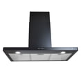 thumbnail image 1 of Campana extractora tipo T de pared SUPRA TORINO BLACK 90 cm color negro, 1 of 6