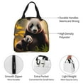thumbnail image 3 of Pofeuu Forest Panda Print Lunch Bag Lunch Box Large Capacity Insulated Lunch Bag for Adult, Leakproof Reusable Lunch Tote Bags for Work, 3 of 5