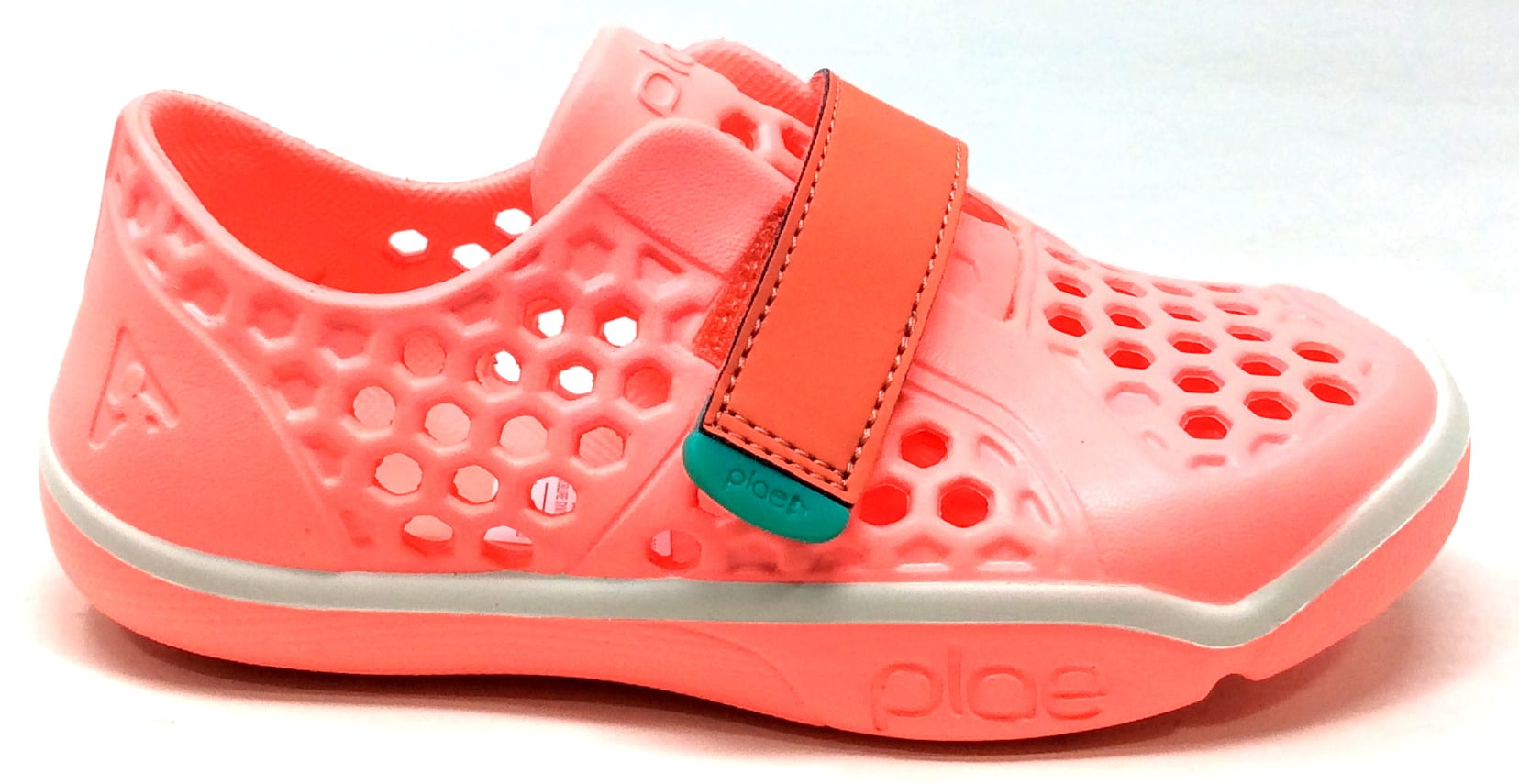 Plae Plae Little Girls Mimo Double Strap Sneaker Shoes Coralin Size 9 Youth Walmart Com Walmart Com