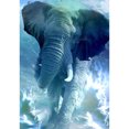 thumbnail image 1 of Taladro diamante pintura (DE3049) 5D DIY completo elefante punto de cruz bordado Kits 45x60cm Hugtrwg Para estrenar, 1 of 1