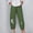 Green, variant on Lilgiuy Women Fashion Casual Printing Pocket Fold Loose Full Length Pants for Hiking Biker Golf