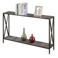 thumbnail image 2 of Mesa consola Tucson con estante, gris degradado / negro Convenience Concepts R4-0187, 2 of 2