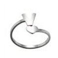 thumbnail image 2 of Xihbxyly Offres de Vacances Mode 26 Lettres Anglaises Bagues Ouvertes Acier Inoxydable Bijoux Rétro pour Filles Liquidation, 2 of 2