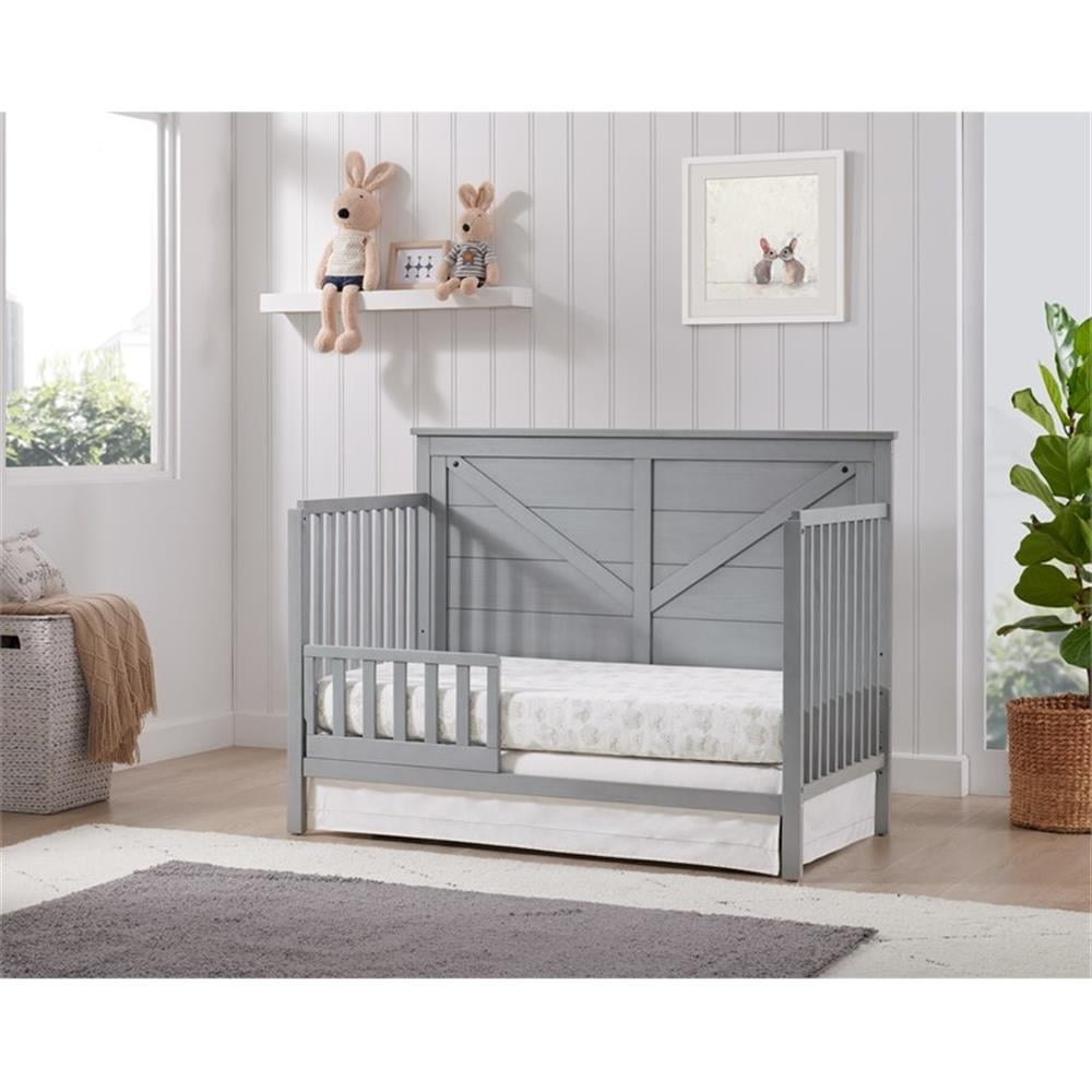 Oxford Baby Montauk Toddler Bed Guard Rail, Farmhouse Gray