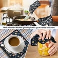 thumbnail image 5 of Pioneer Flower Floral Print Pattern 1-Pack Oven Mitts Set, Heat Resistant Kitchen Gloves, 7.7" X 12", 5 of 6