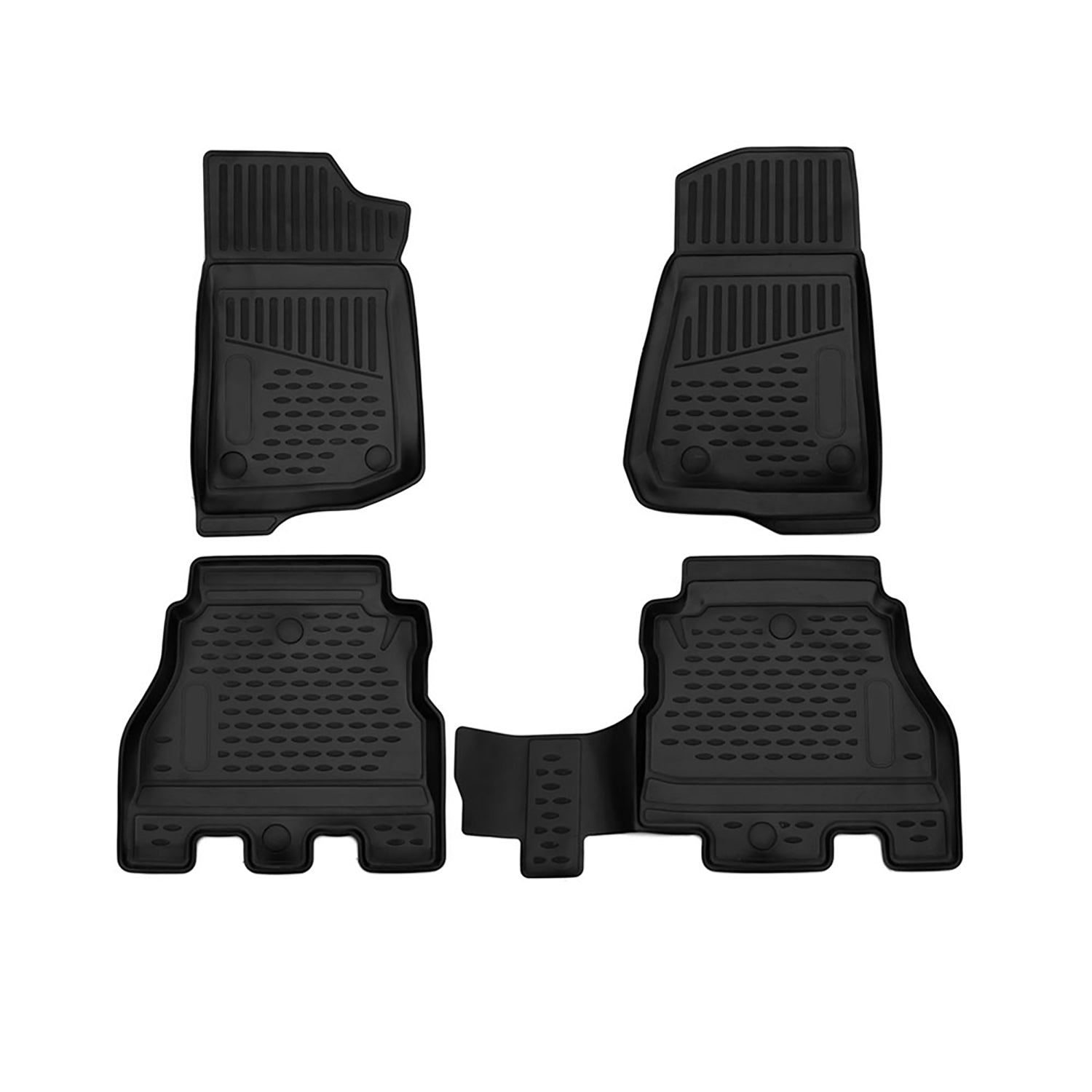 Floor Rubber Mats Liner For Jeep Wrangler JL 4 Doors 20182023 All