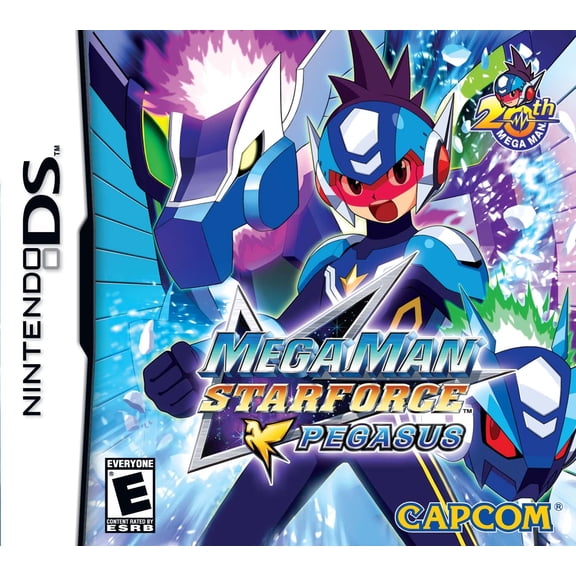 Restored Mega Man Star Force Pegasus - Nintendo DS