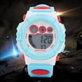 thumbnail image 4 of Relaj Deportivo Digital Para Niones, Cronómetro Conarma LED DE 7 Colores, RelOJ de Pulsera Resistente al Agua Para Exteriores para Niños y Niñas de 4 A 15 Años, 4 of 7