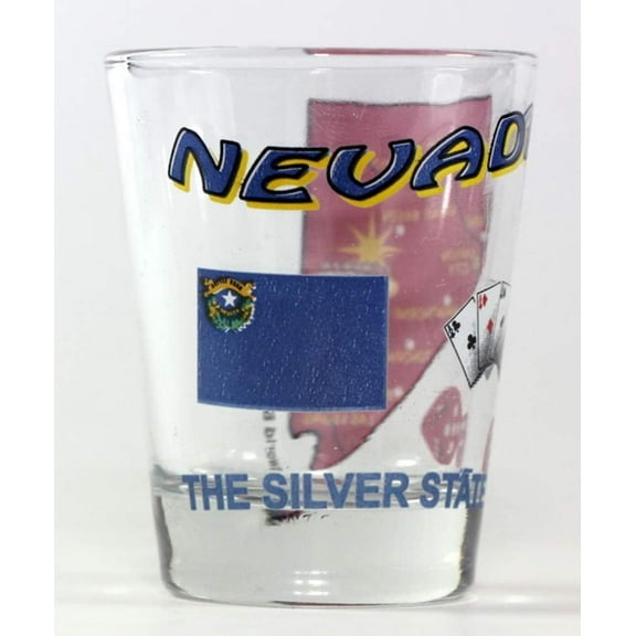 Nevada The Silver State All-American Collection Shot Glass