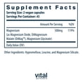 thumbnail image 3 of Vital Nutrients Triple Magnesium Complex Supplement | Vegan Magnesium Glycinate, Malate & Oxide 250mg | Easily Absorbed Magnesium Supplement for Stress, Muscle, Heart, Bone Support | 90 Capsules, 3 of 7