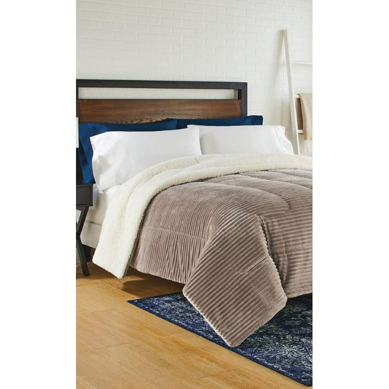Better homes and gardens sherpa comforter new arrivals