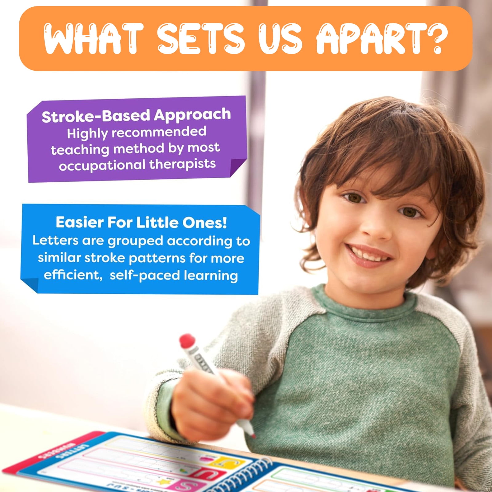Tracing Books for Kids Ages 3-5 Toddler, Preschool Learning Activities -Handwriting Practice Tracing for Kids 3-4, Preschool Kindergarten Workbooks, Learning Books for 4-5 Year Olds