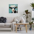 thumbnail image 3 of Stupell Industries Rustic Lodge Nerdy Nessie Cow Canvas Art, 17 x 17, by Tina LeCour, 3 of 8