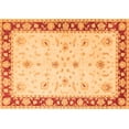 thumbnail image 1 of Ahgly Company Indoor Rectangle Persian Orange Traditional Area Rugs, 4' x 6', 1 of 1