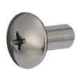 thumbnail image 2 of Seachoice 18-8 Stainless Steel Phillips Barrel Nuts w/Truss Head, 10-24 X 1/2 in., Pack of 25, 2 of 5