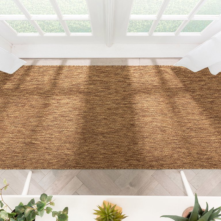 Buy Flat-weave Evalasting Coffee Natural Floor Rugs Door Mats