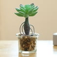 thumbnail image 3 of Coofit Artificial Succulent Plant Mini - Faux Potted Succulent Home Desktop Decoration, 3 of 4