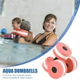 thumbnail image 5 of fankhu 2pcs Foam Aqua Dumbbells Aquatic Water Aerobics Fitness Dumbbells (Pink), 5 of 8