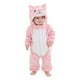 thumbnail image 1 of Pijamas Para Niños Pequeños Otoño Invierno Bebé Infantil Unisex Pijama Para Niños Onesie De Felpa Traje De Animal Perezoso De Una Pieza Rosa Odeerbi  LM103-2966, 1 of 9