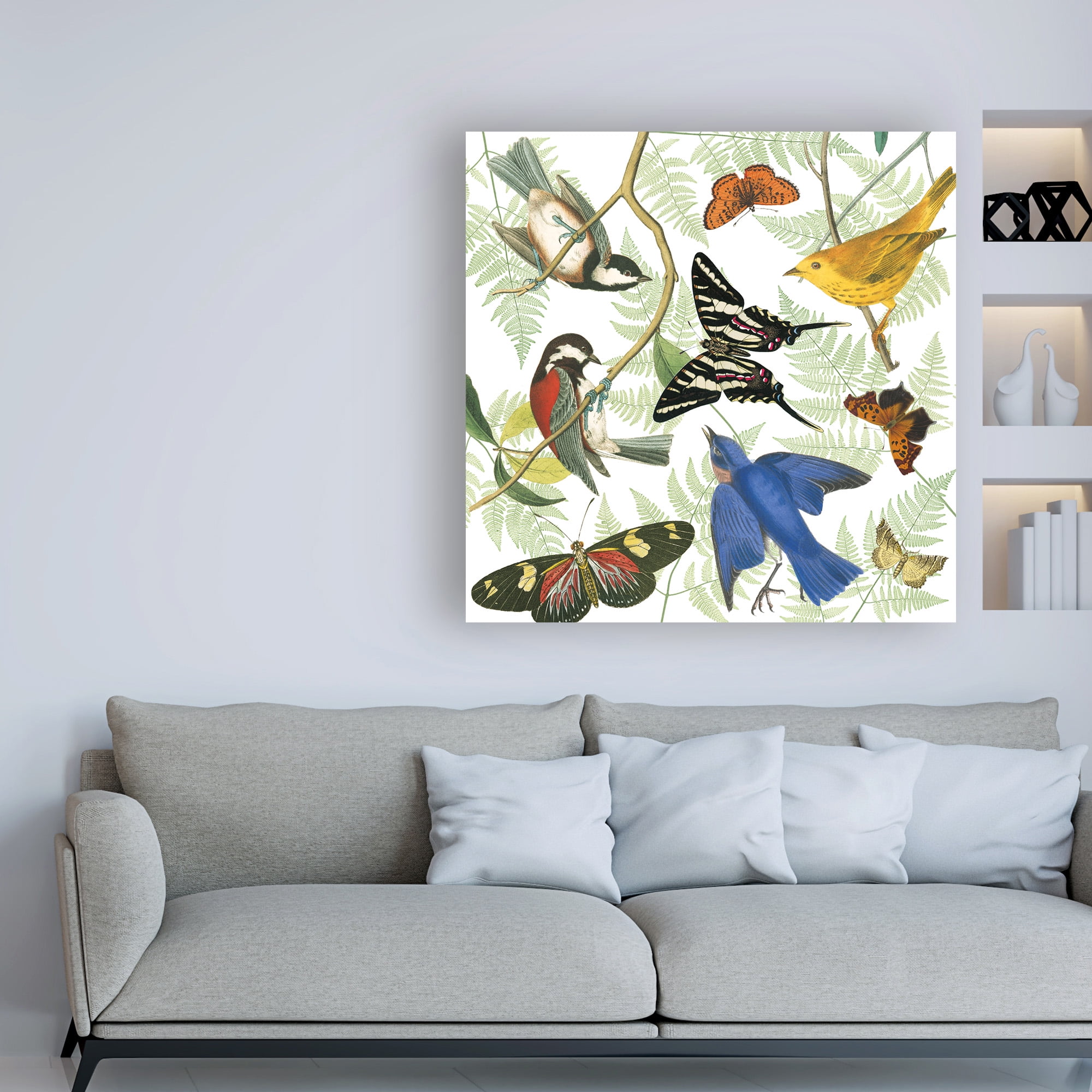 Trademark Fine Art 'Natures Flight II' Canvas Art by Wild Apple Portfolio