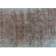 thumbnail image 1 of Ahgly Company Machine Washable Indoor Rectangle Oriental Turquoise Blue Industrial Area Rugs, 7' x 10', 1 of 4
