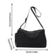 thumbnail image 3 of Handbag Shoulder Crossbody Purse | Stylish Lightweight Travel & Commuter Bag | Spacious Interior | Comfortable Adjustable Strap | Versatile Office Shopping Party | 1 Pack | Classic Design, 3 of 6