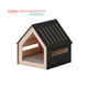 thumbnail image 1 of Casa para mascota Poli Pets 82x80.5x81cm negro, 1 of 6