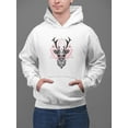 thumbnail image 2 of Tribal Pattern Deer Design  Hoodie Men -Image by Shutterstock, Male Medium, 2 of 4