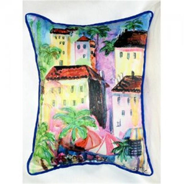 Betsy Drake ZP556 Fun City Je Jette un Oreiller- 20 x 24 Po.